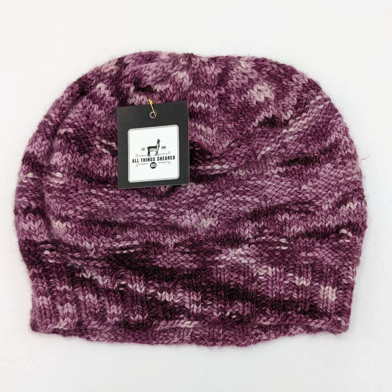 Handmade Knit Hats Pink