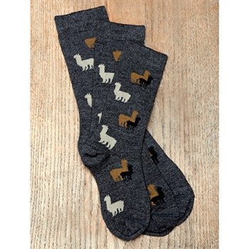 Kids Alpaca Herd Socks