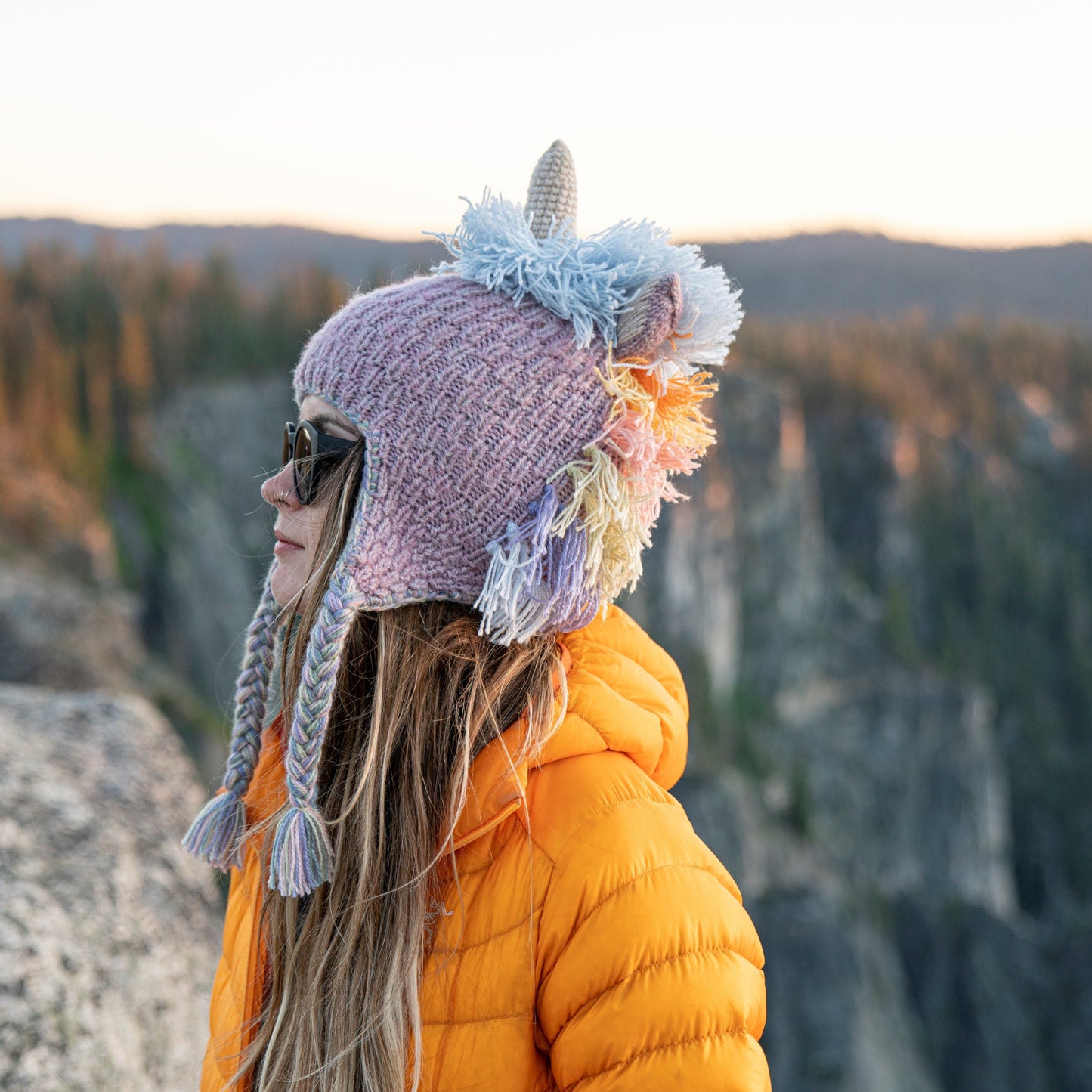 Adult Animal Hat Unicorn