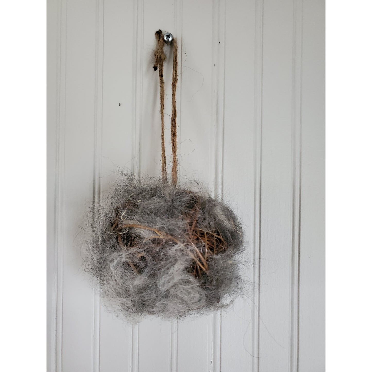 Alpaca Fiber Filled Bird Nesting Globe