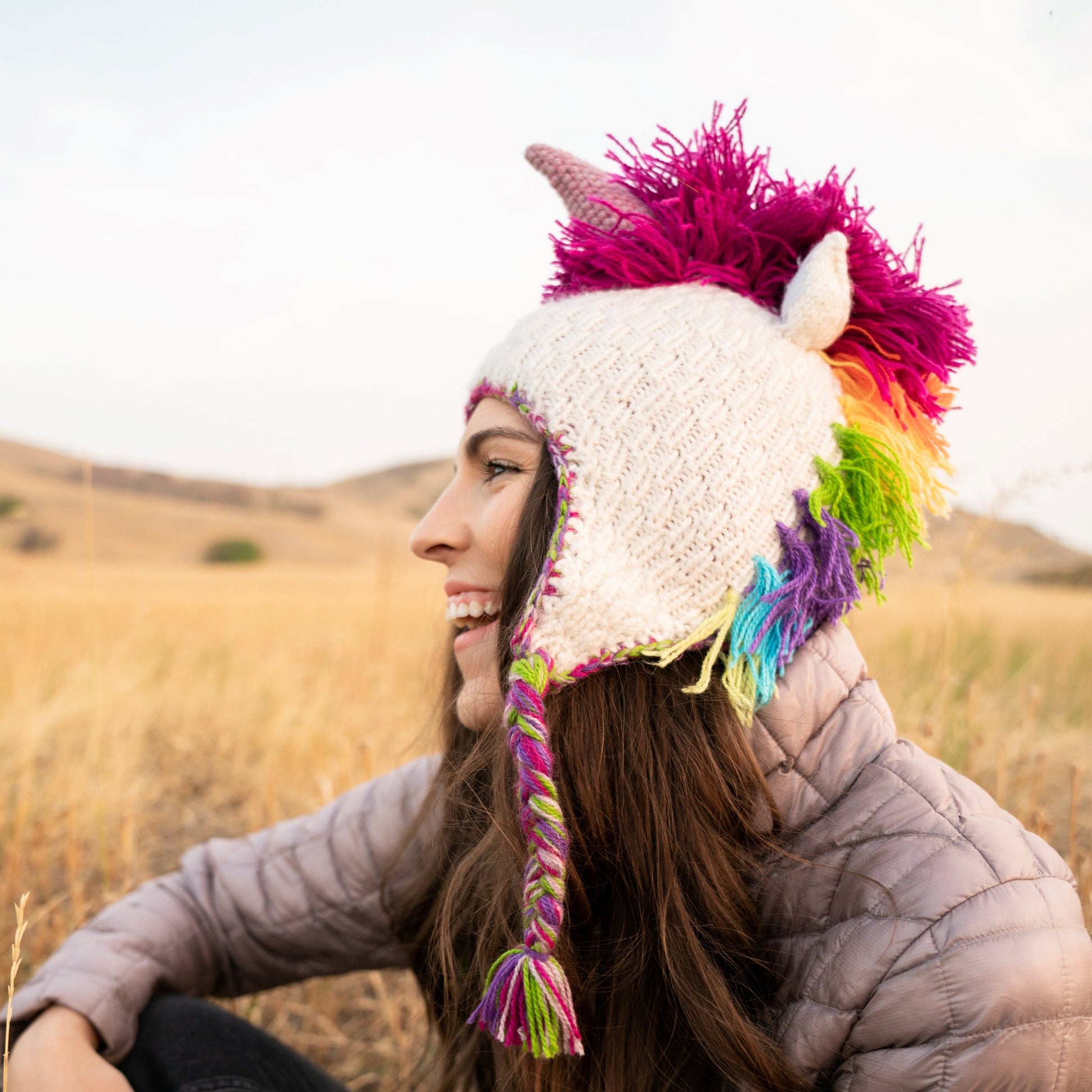 Adult Animal Hat unicorn