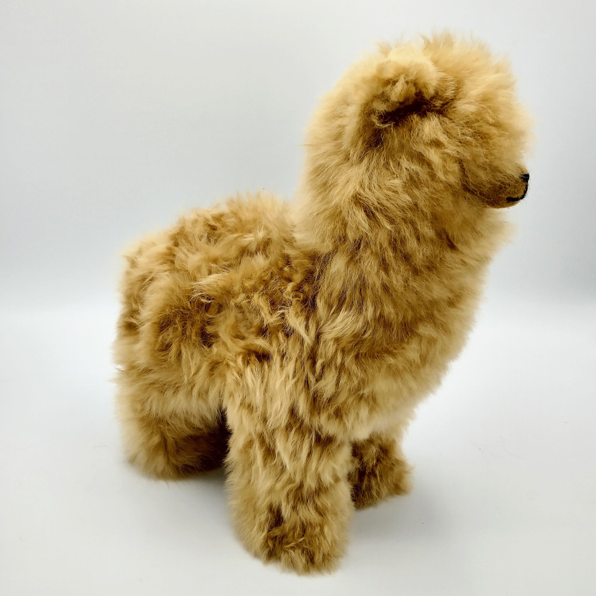 Plush Mama Alpaca 10″ - Fawn